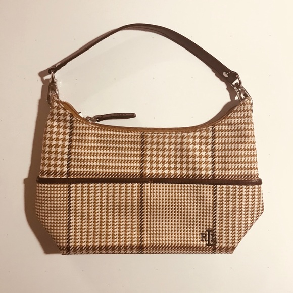 Ralph Lauren Handbags - Ralph Lauren Houndstooth Mini Handbag